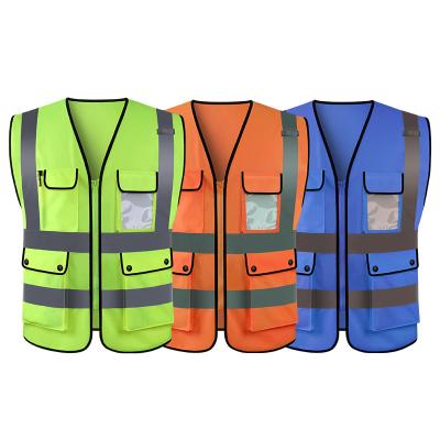 China High Visibility China Supply Traffic Use Safety Jackets With Reflect Reflective Belt Vest for sale