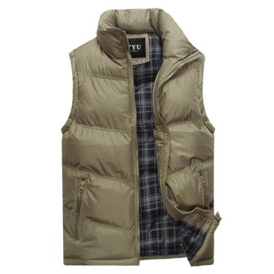 China High Quality Custom Made Men's Winter Waistcoat Men's Casual Duck Down Vest Packable Vest for sale