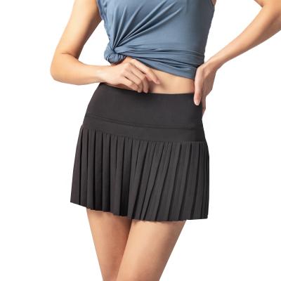 China 2021 Summer Fashionable Girls Breathable Gym Running Pleated Mini Skirt Mini Skirts for sale