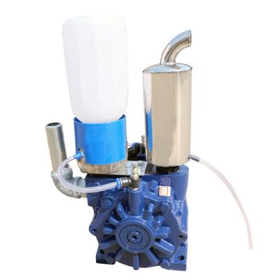 China Durable New Updated Silent System Milking Machine Oil Rotary Vane Vacuum Pump for sale