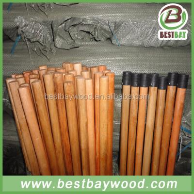 China 10 Days Fast Delivery Sustainable Varnish Coated Wooden Broom Stick for sale