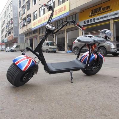 China Bluetooth speaker +led lights Electric Self Balance Style Citycoco Carbon Fiber Scooter YIDE Electric Scooter for sale