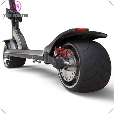 China Fat Tire Alluminum Alloy 1000W Electric Electric Scooter Powerful Wide Wheel Double Motor for sale