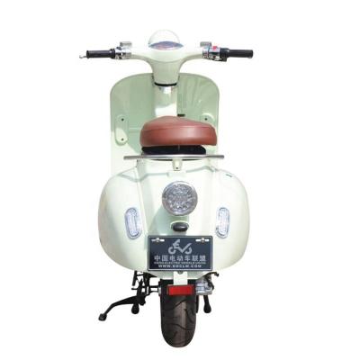 China Bluetooth Speaker+LED Light EEC COC Certificate Classic Vespa 2000W 72V 20Ah Lithium Battery Electric Scooter for sale