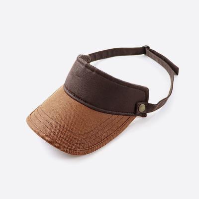 China Cheap plush and high quality warm sun visor sun visor hat for sale