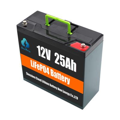 China Toys 12 Volt Rechargeable Deep Cycle 12.8V 20Ah 25Ah 30Ah 40Ah 50Ah LiFePO4 Lithium Ion Battery Solar for sale