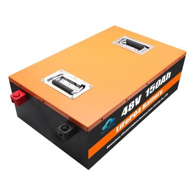 China Customization OEM factory direct sale 48V 150Ah LiFePO4 battery cheap rechargeable lithium battery for energy storage for sale