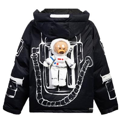 China Waterproof Same Astronaut Astronaut Wearing Doll Thick Coat Jacket Winter Cotton Casual Jackets For Women 2021 for sale