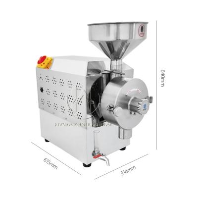 China Grinder Coffee Bean Hyway Water Cooling Grinder HY 85KG Industrial Coffee Grinder Machine for sale