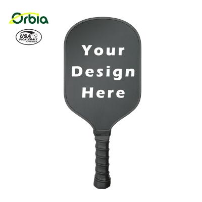 China Customized ORBIA Custom Design Thermoformed Pickleball Paddle USAPA Carbon Fiber Pickle Ball Racket for sale