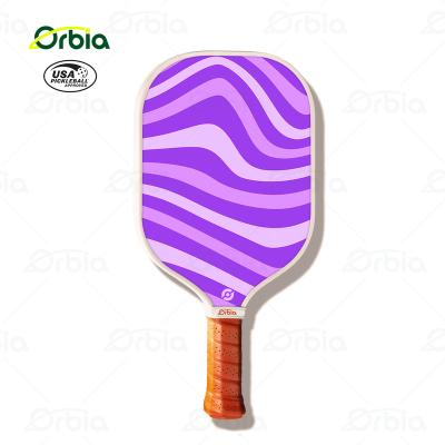 China Customized Orbia USA Pickleball Approved Graphite Carbon Fiber Pickleball Paddles With Cushion Comfort Pickleball Paddle Grip for sale