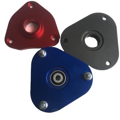 China Custom High Quality Anodized Aluminum Adjustable Auto Suspension Parts Camber Plates for sale