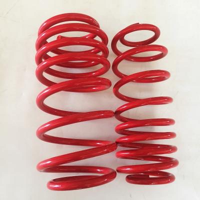 China Steel Red LOD Suspension Lowering Springs Coilover Spring for sale