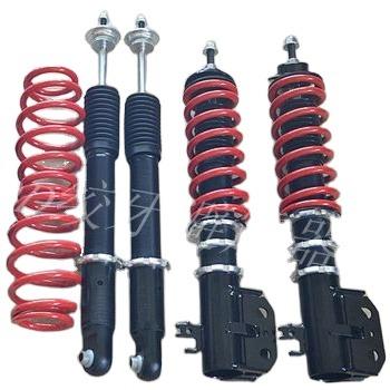 China Auto Adjustable Red Suspension Systems High LOD Coilover Suspension Kit For Vios 13 for sale