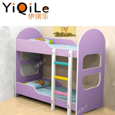 China Guangzhou factory beautiful design waterproof playwood material kids bunk bed for sale for sale