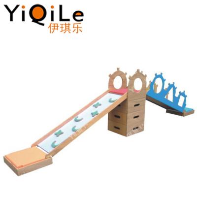 China High Quality Indoor Soft Adventure Play Equipment Simple Wood Eco-friendly Material Soft Play Kids Soft Play Equipment for sale