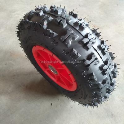 China Snow Blower Snow Blower Rubber Wheel 4.10-6 for sale