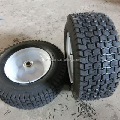 China Garment Shops Wheelbarrow Wheel 13x5.00-6 Pneumatic Rubber Lawn Mower Tires 13x500-6 Turf Rubber Wheel 13x5-6 for sale