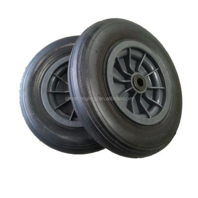 China Hotels Solid Rubber Solid Wheel 335x75 Tire for sale