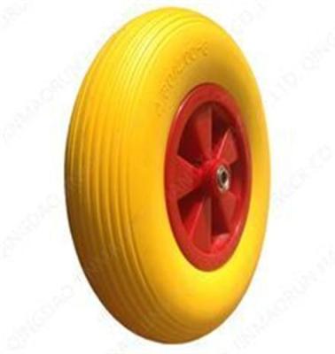 China Hotels PU rubber shape wheel350-8 for sale