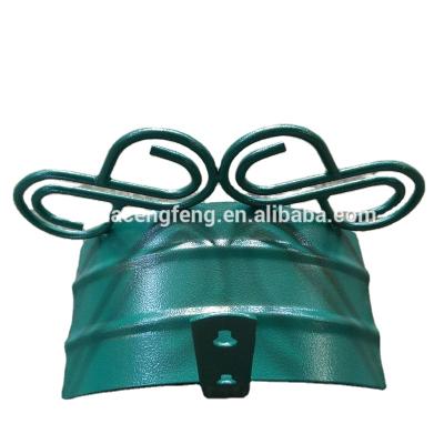 China Adjustable Home Watering Coiled Industrial Garden Hose Reel Holder Hose Hanger for sale