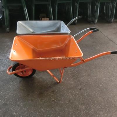 China Malaysia easy mobile wheelbarrow wb2203 with solid tire for sale