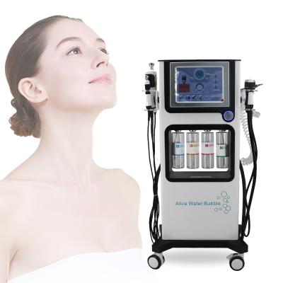 China Peel Tighten Carbon Peeling Water Facial Oxygen Hydracare RF Micro Touch Hydrodermabrasion Machine Facial Beauty Machine for sale