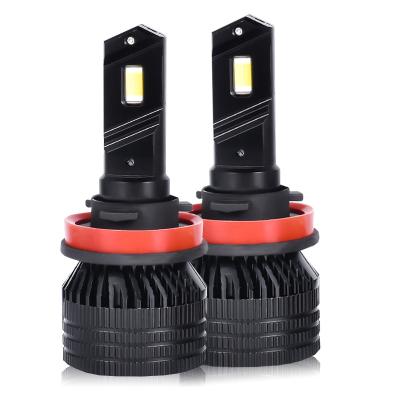 China Aviation aluminum H4 high power led headlight bulb with canbus 6000K h11 h3 9005 9006 led lights for auto accessories for sale