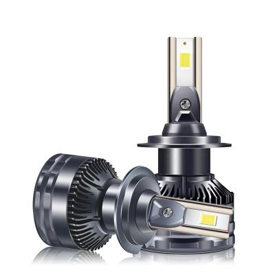 China Aluminum+fan T8 2022 newcomer led headlight bulb 120W 16000LM super bright lights h4 h7 h11 9005 led car headlights for sale