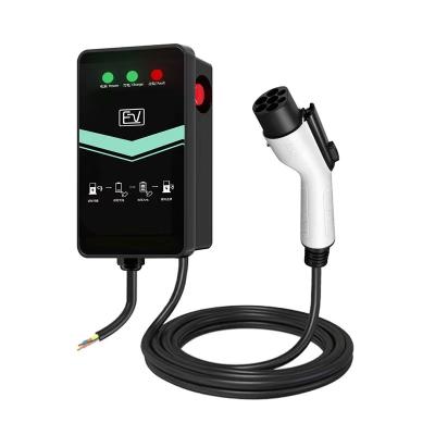 China IEC62196-2 Fast Wall Charger Ev Electric Car European Standard 7KW 22KW Ev Battery Home Charging Station for sale