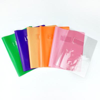 China Eco-friendly plastic bookcover Hongyunda high-grade waterproofing colorful eco-friendly plastic bookcover for sale