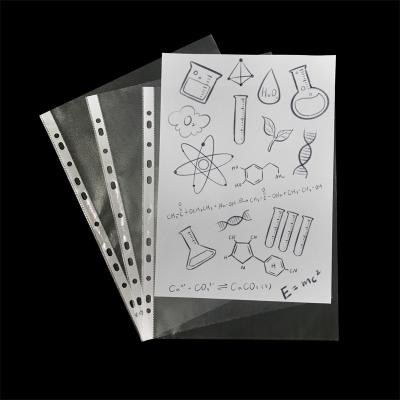 China Clear Binder Paper Sheet Protector A4 Sheet Protectors Design Transparent Folder Inside Pages for sale