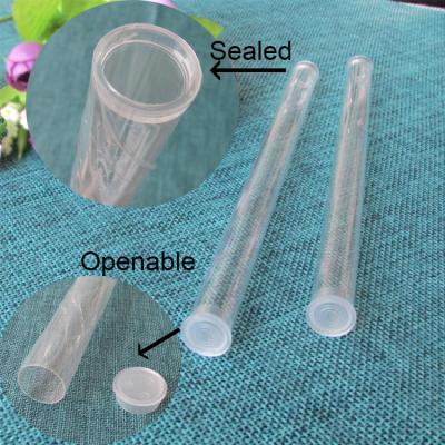 China Packing clear round tube outside diameter 15.5mm inside diameter 14.5mm thickness 0.5mm for sale