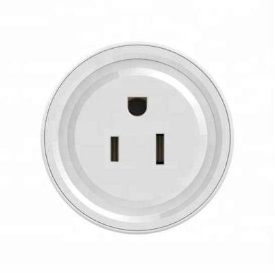 China Smart Home Auto Smart Home Plug 100v-220v Us Design Factory Price Wi-Fi Standard Mini Smart Home Power Outlet for sale