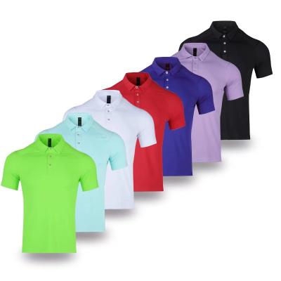 China Anti-Wrinkle Best-Selling Mens Golf Short Sleeve Polo Shirt Sports Pullover Outdoor Hiking Mens Polo T-Shirt for sale