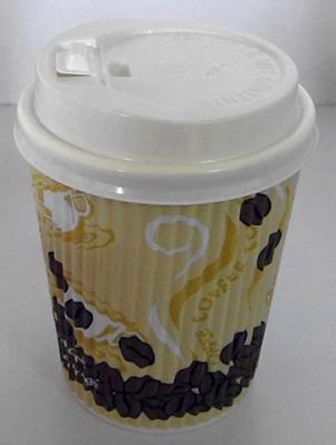 Chine Tasses de papier jetables imprimées par logo à mur unique avec du PE enduit, tasses de papier de 22 onces à vendre