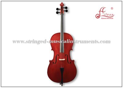 China Hand Carved Ebony Parts Good Beginner Cello for Students 4/4 3/4 Size CQM / TUV for sale