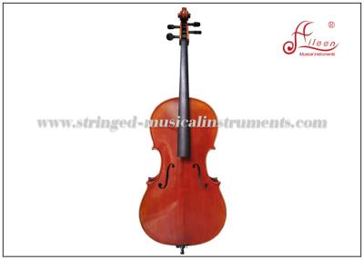 China Student Advanced Musical Instrument Cello With New Varnish Ebony Spruce Top Material for sale