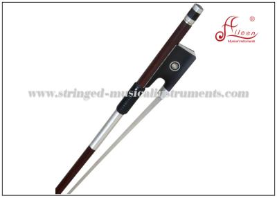 China Sandalwood Octagonal Violin Bow , Imitation Whale Bone Violin Bow Parts for sale