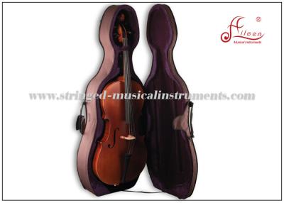 China Foam Lined Musical Instrument Case for Cello Shock Proof  4/4 - 1/8 Size Available for sale