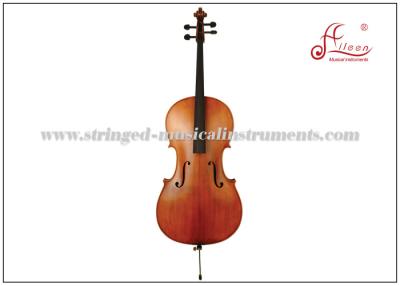 China 4/4 3/4 Advanced Flamed Music Instrument Good Cello For Beginners / Students for sale