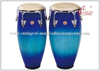 China Los instrumentos musicales del Conga de la percusión latina de madera del tambor con 10 milímetros de adaptación fuerte arrastran en venta