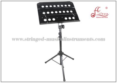 China Soporte ajustable de la hoja de música, tenedor plegable de la partitura con aluminio y material del hierro en venta