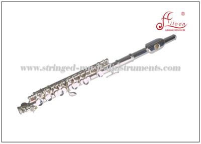 China Woodwind Musical Instruments American Style Silver Plated Piccolo Flute Standard Level for sale