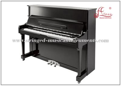 China Acoustic Silent Keyboard 88 Keys Upright Piano Musical Instrument Black Polished for sale