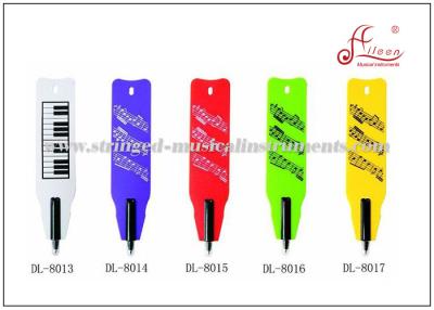 China Colorful Music Related Gifts Bookmarker Ball Pen For Musical Instruments for sale