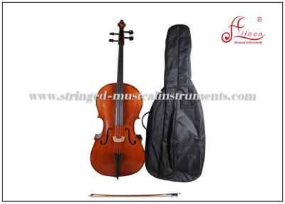 China Solid maple Musical Instrument Cello Hand Carved Ebony Solidwood Student Cello for sale