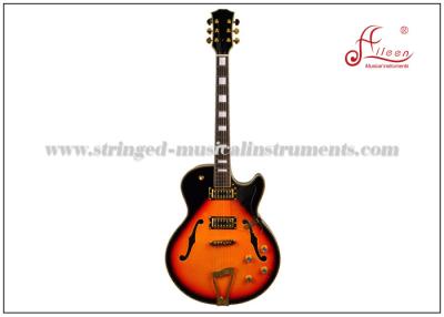 中国 斜めに裁ったジャズ橋空ボディ音楽エレクトリック・ギター ジャズ シリーズ2xHumbuckers EGJ265 販売のため