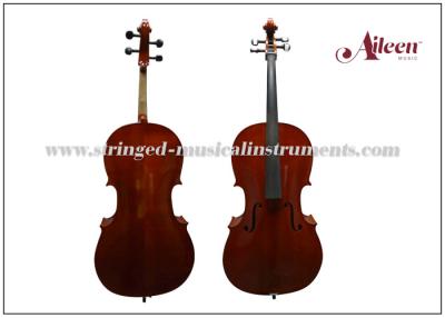 China Het ebbehout paste Al Solidwood Gevlamde Gematigde Muzikale Instrumentencello met vlamcello Te koop