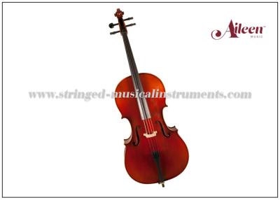 China Flamed Handmade Musical Instrument Case Smooth Spirit Varnish for Advanced Entry level Student Cello for sale